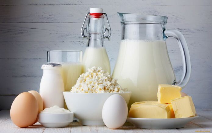นมและผลิตภัณฑ์จากนมเพื่อป้องกันความอ่อนแอ